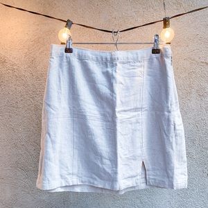 Abercrombie & Fitch Linen blend mini skirt **NWT**